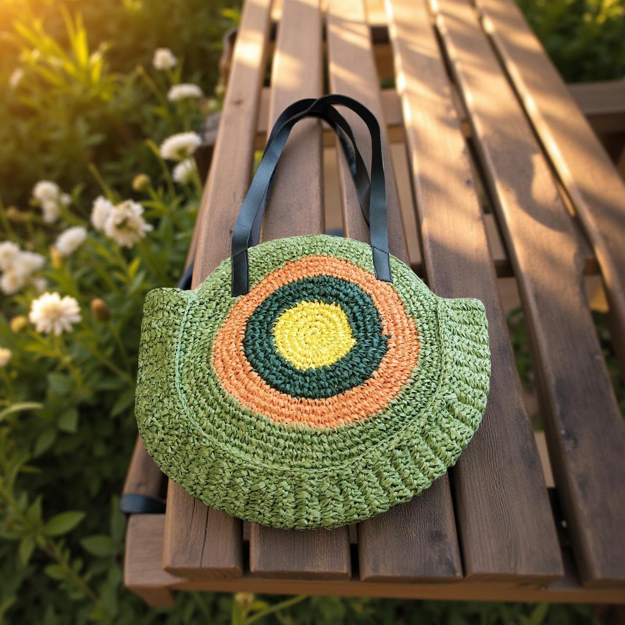 RAFFIA EVIL EYE COLORFUL Esperance