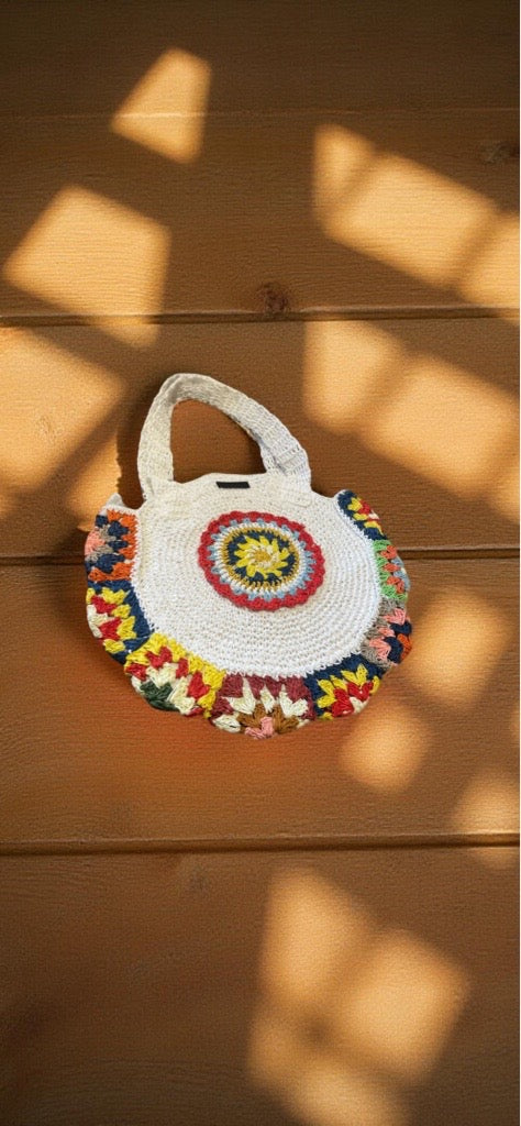 Raffia Round Bag Esperance
