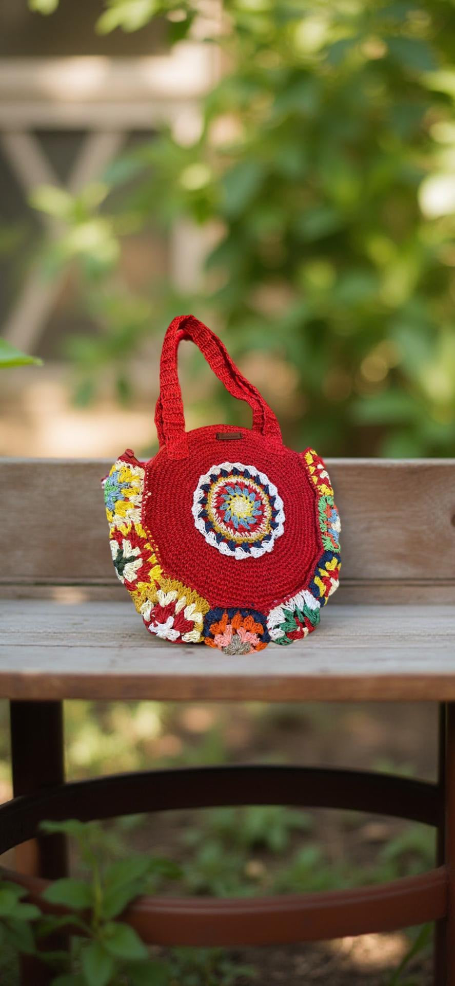 Raffia Round Bag Esperance