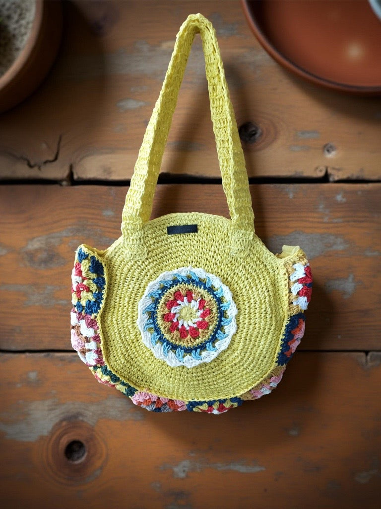 Raffia Round Bag Esperance