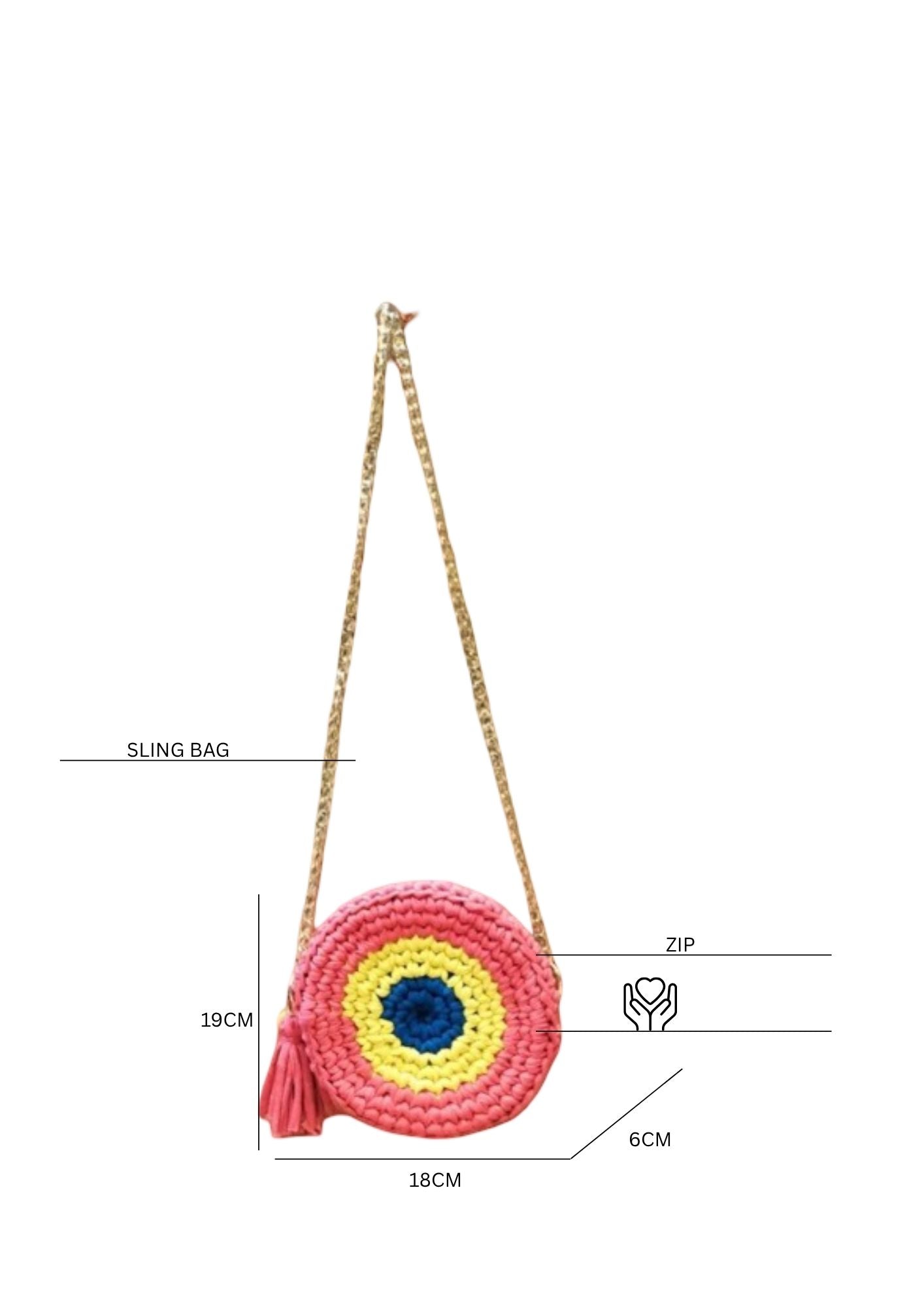 Evil Eye Kurusha Sling Bag Esperance