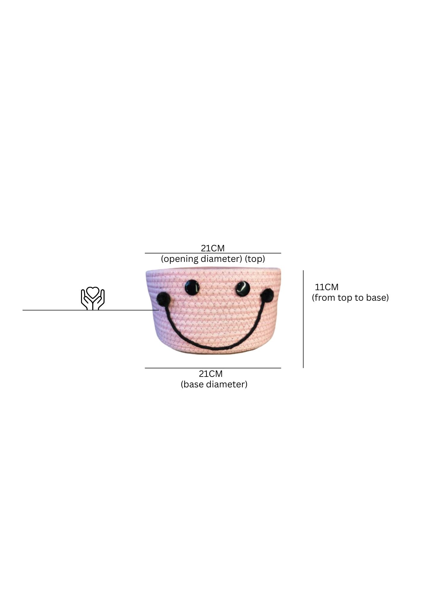 Cotton Smiley Face Container Esperance