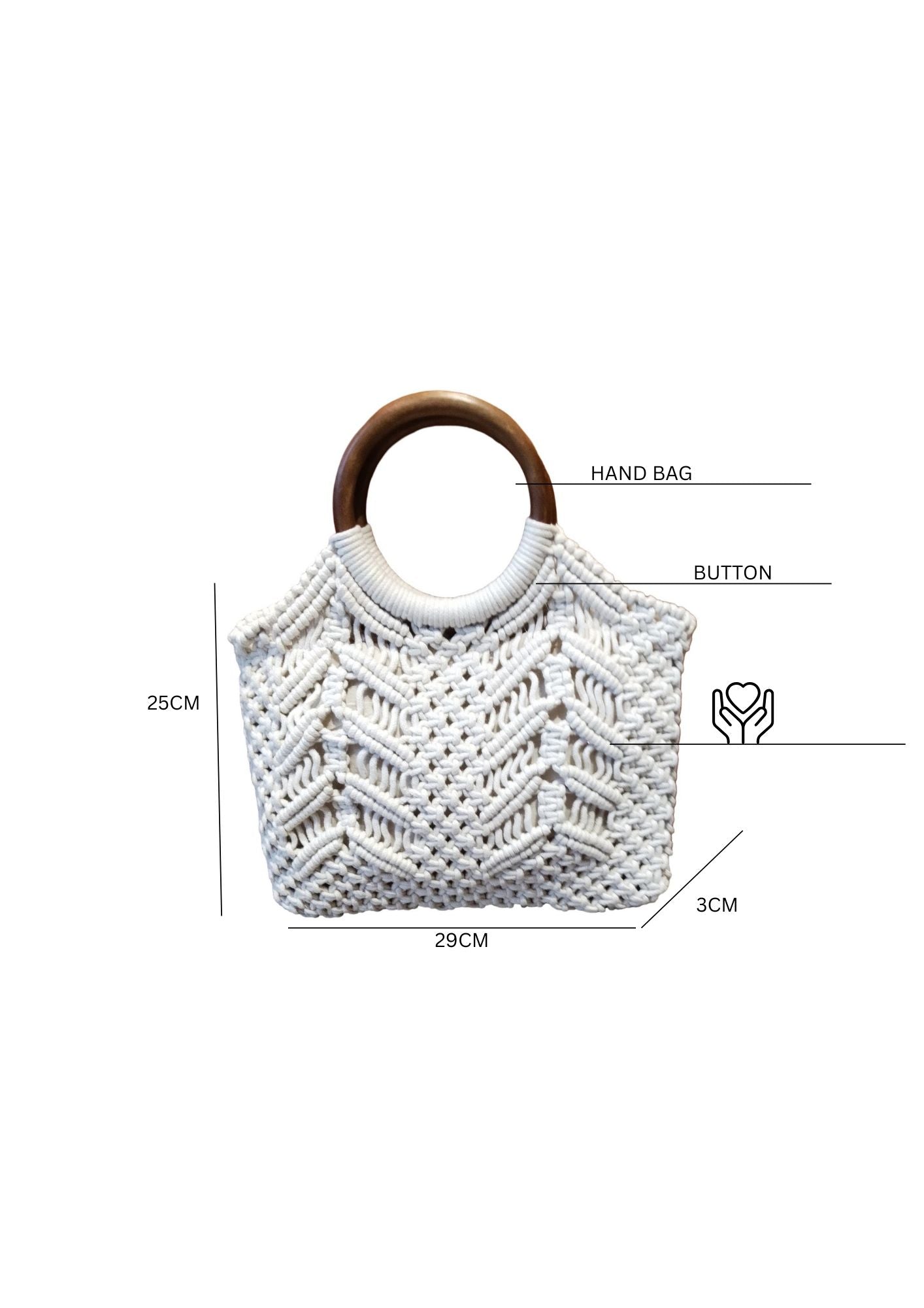 Macrame Hand Bag Esperance