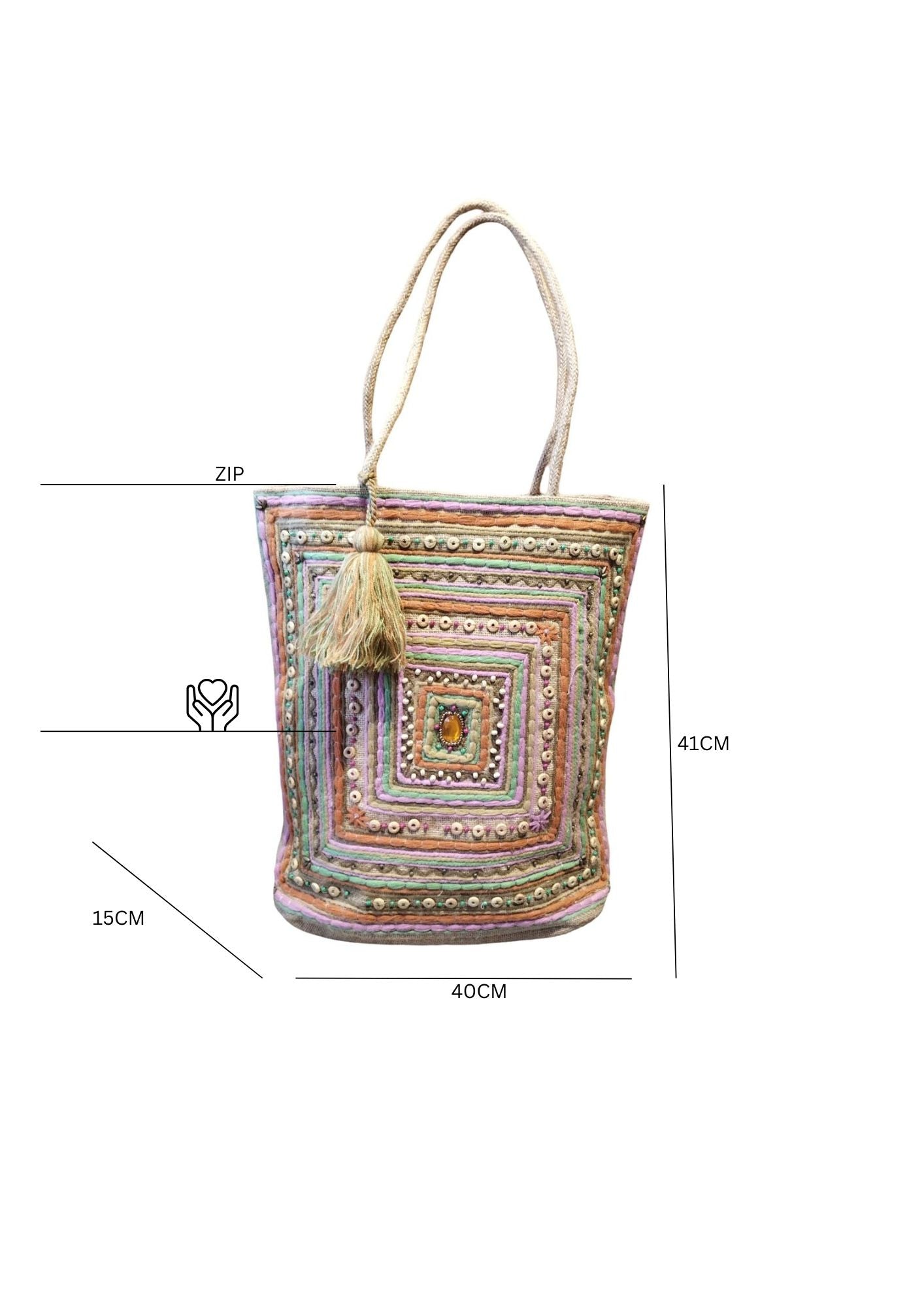 Jute Hand Bag Esperance