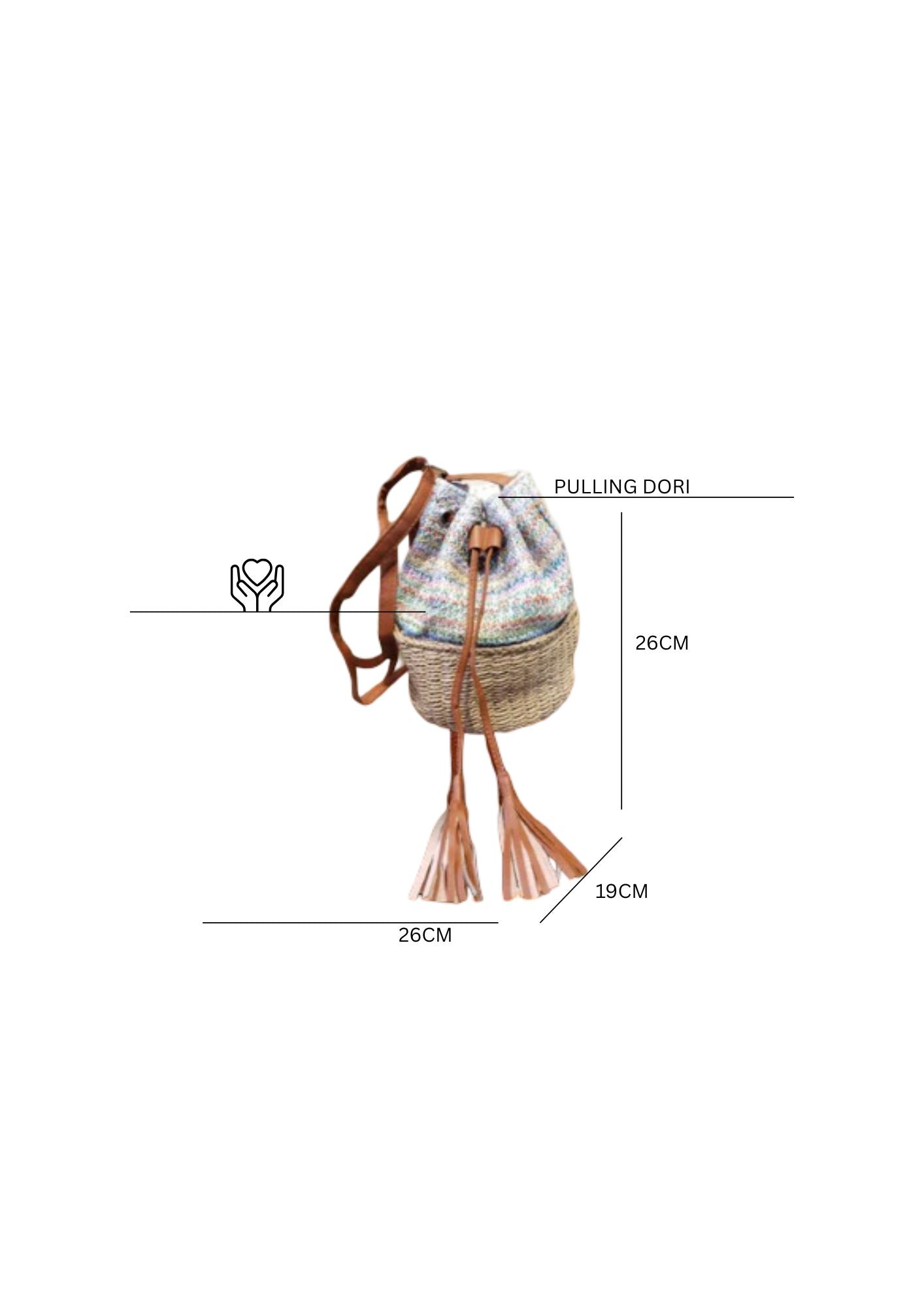 Rattan Sling Bag Esperance