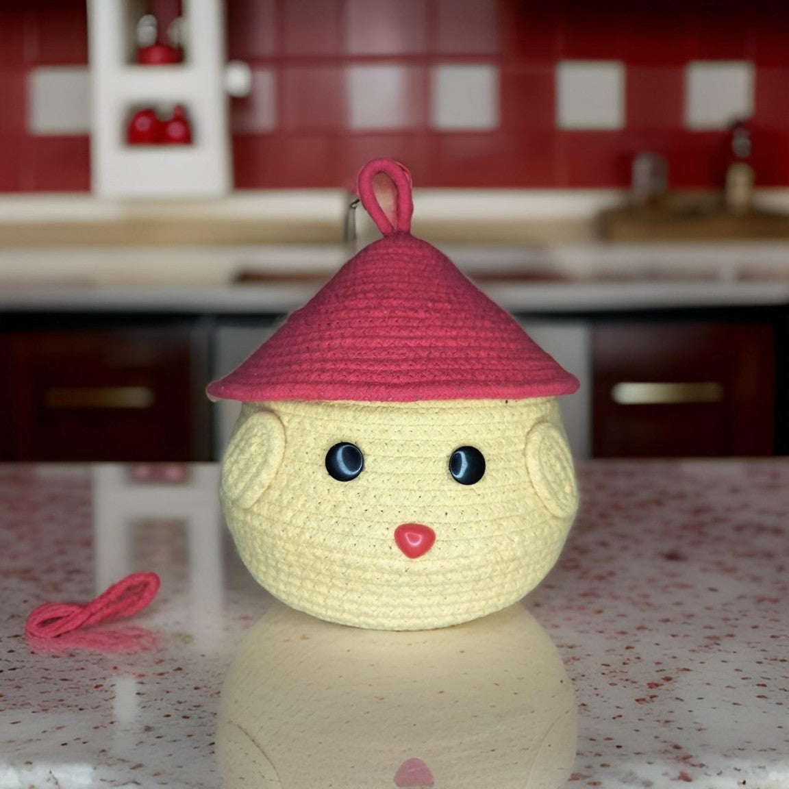 Cotton Cartoon Face Container My Store