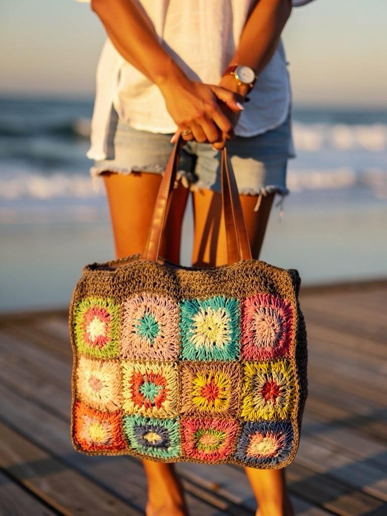 RAFFIA HANDBAG Esperance