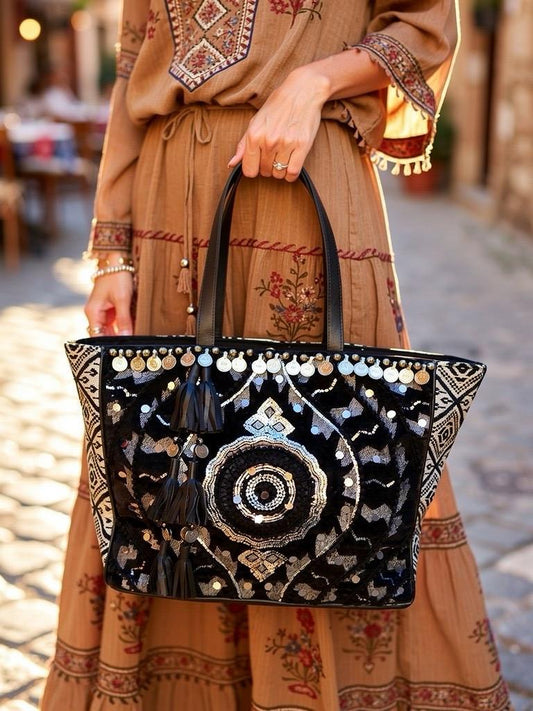 BOLLYWOOD NIGHT TOTE Esperance