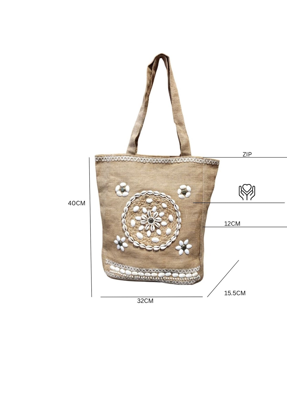 Jute Hand Bag Esperance