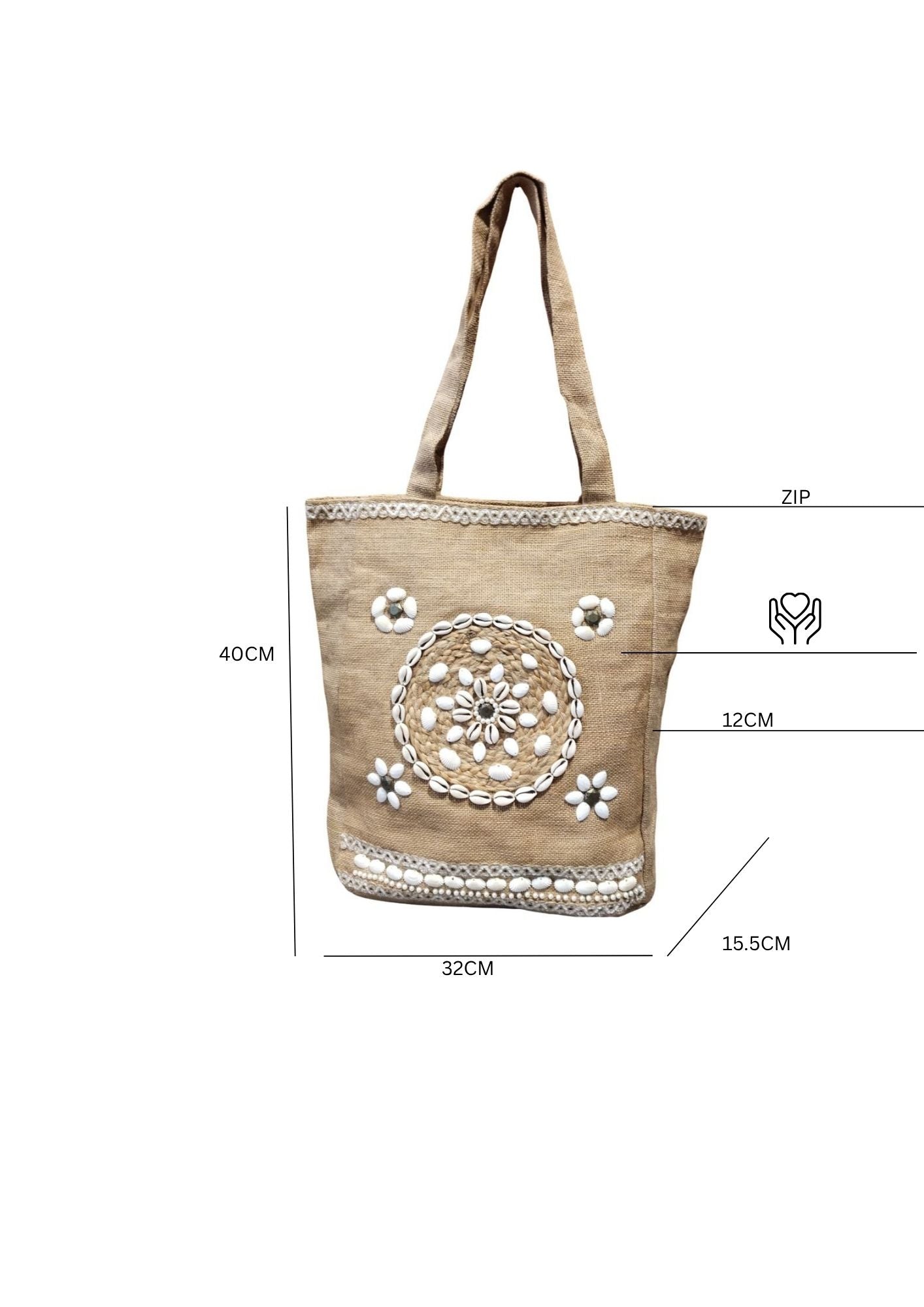 Jute Hand Bag Esperance