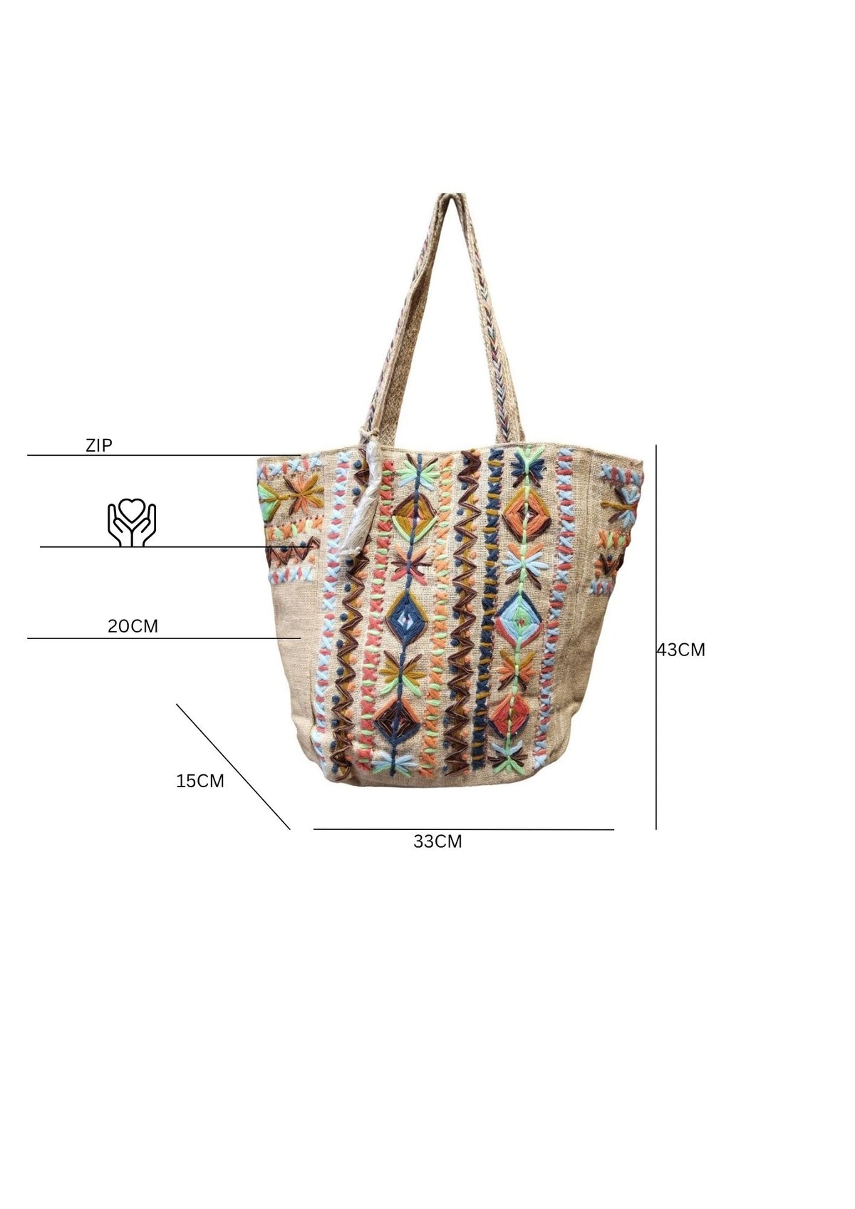 Jute Hand Bag Esperance