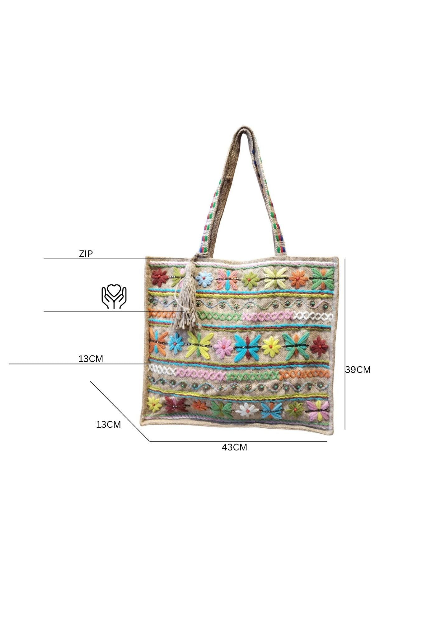 Jute Hand Bag Esperance