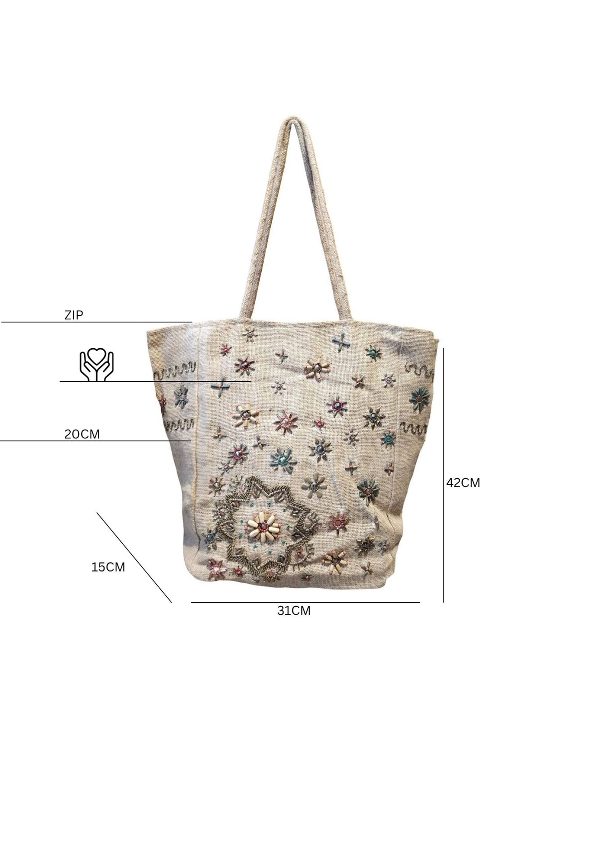 Jute Hand Bag Esperance