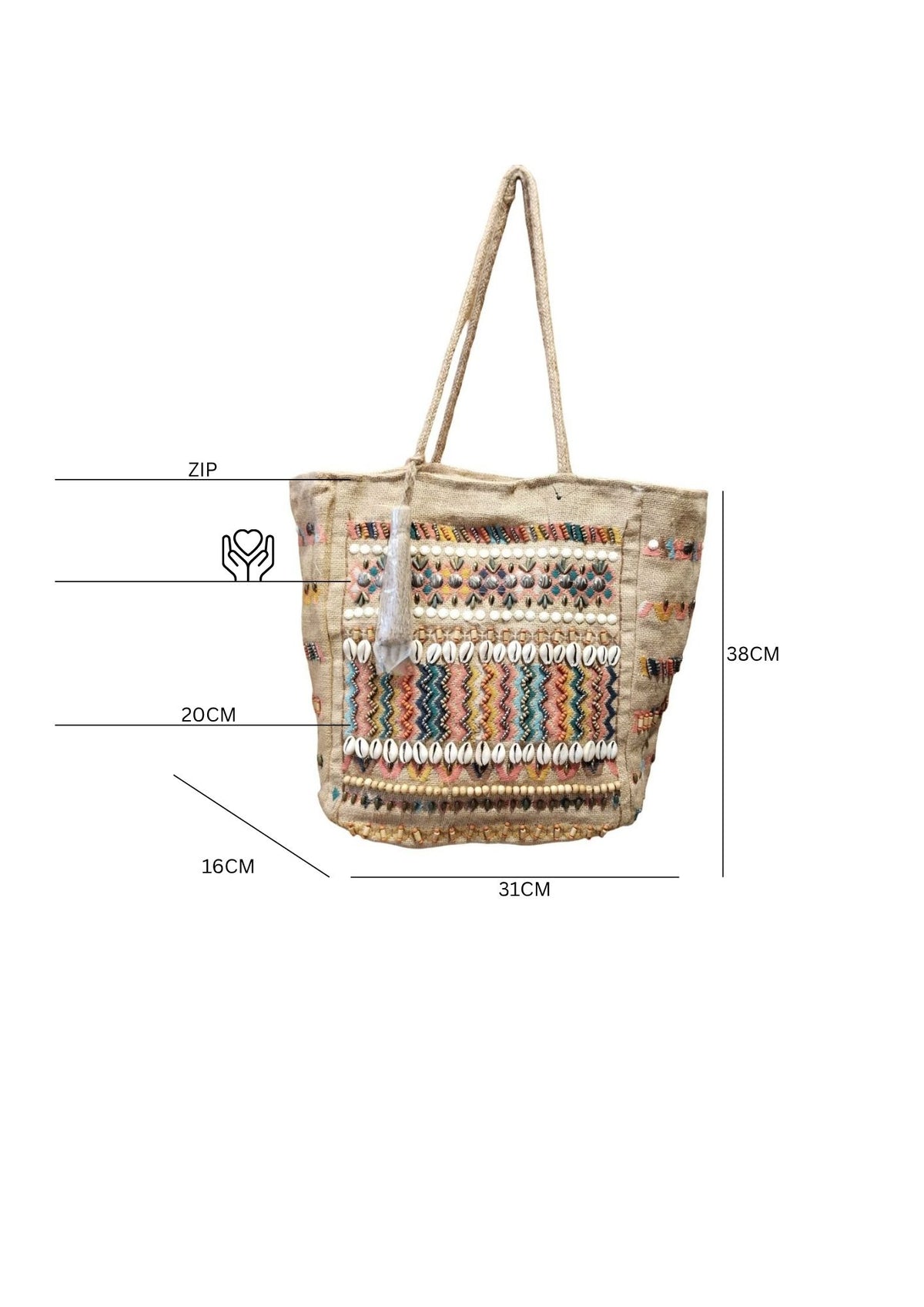 Jute Hand Bag Esperance