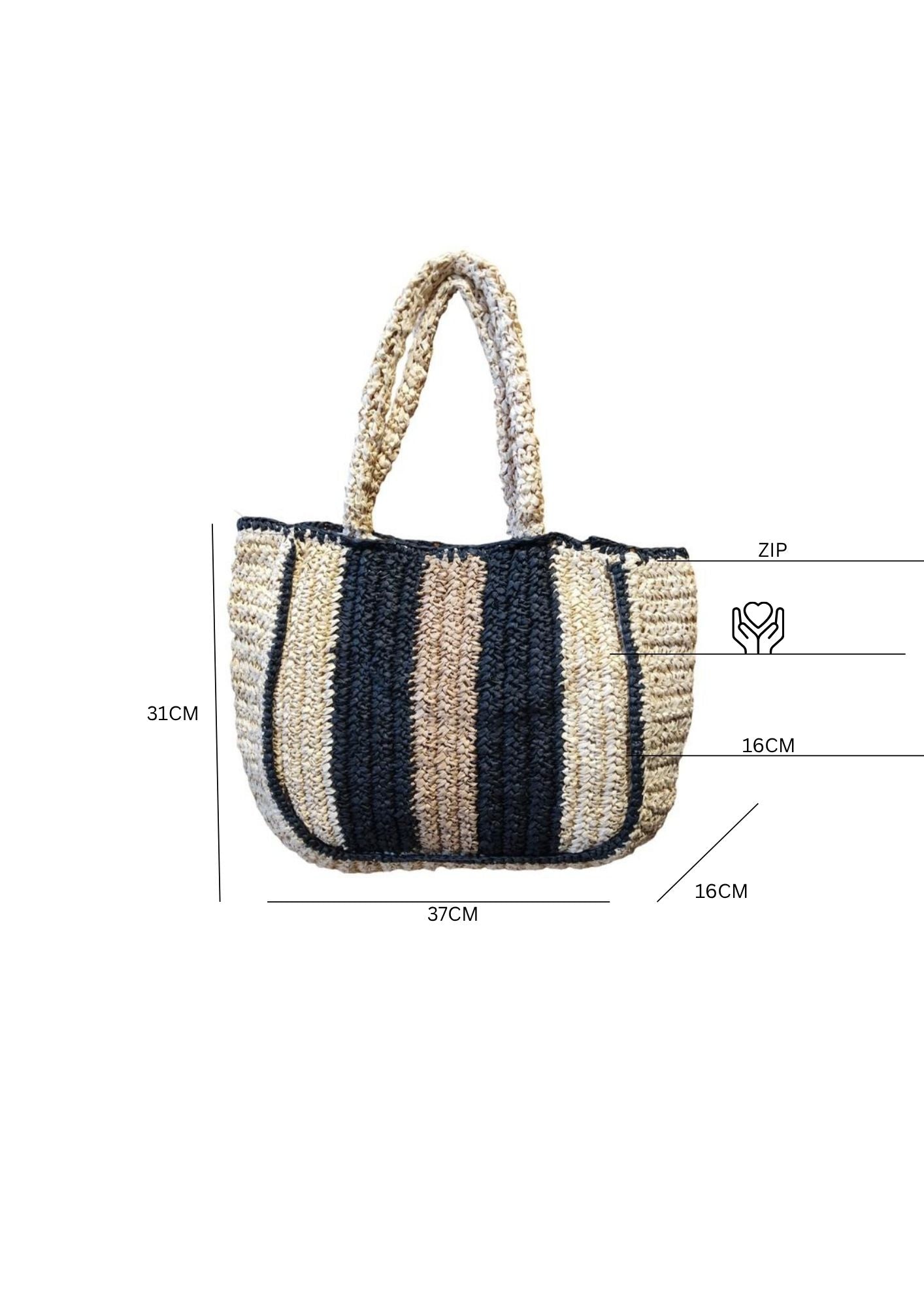 Raffia Hand Bag Esperance