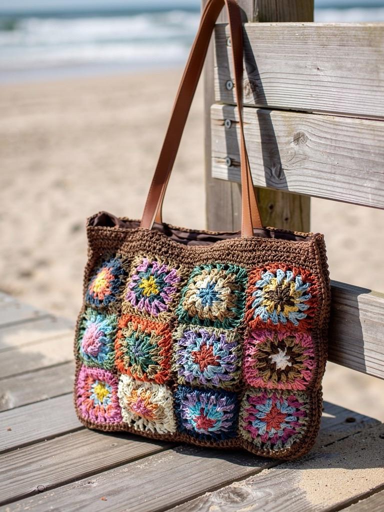 RAFFIA MULTI-COLOR HANDBAG Esperance