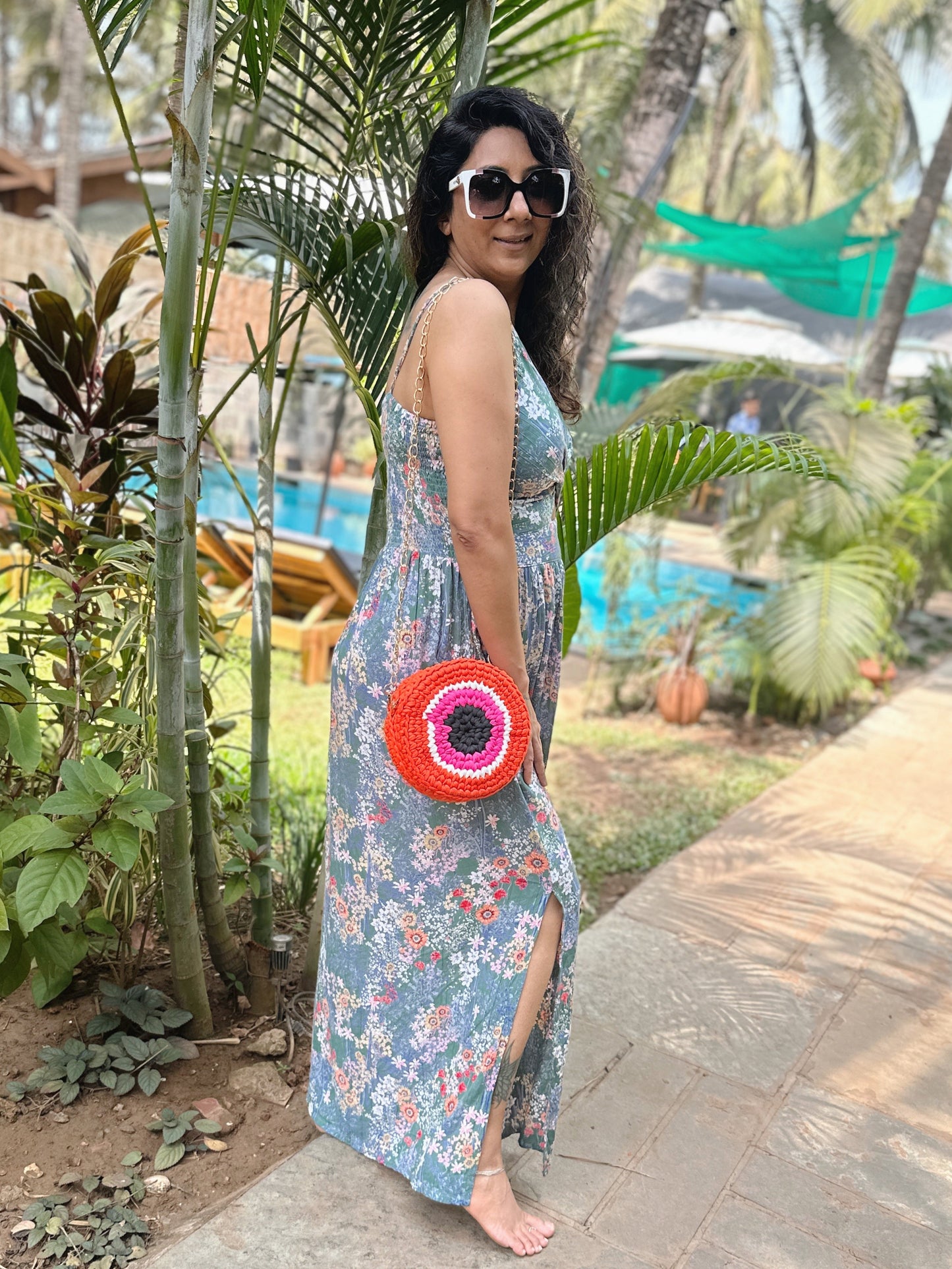 Evil Eye Kurusha sling bag Esperance