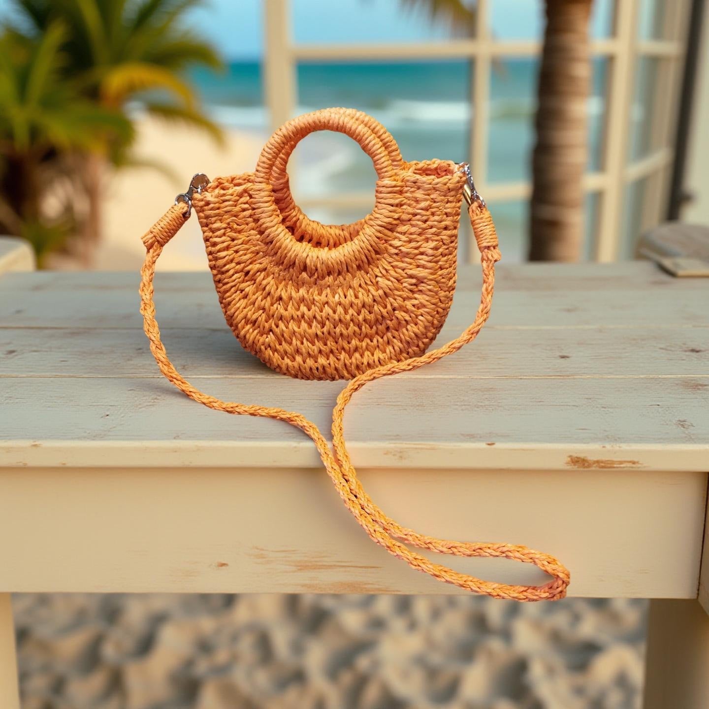 Rattan Sling Bag Esperance